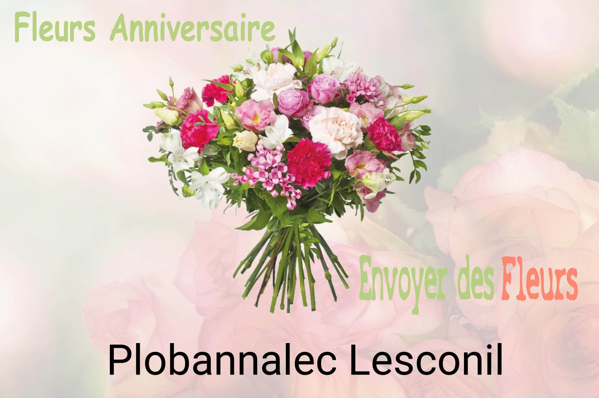 Bouquet de fleurs d’anniversaire livré à Plobannalec-Lesconil